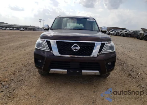 2018 Nissan Armada Sl from USA, damaged, VIN JN8AY2ND7J9055101